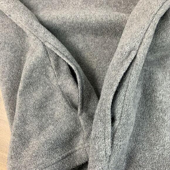 Mens USA Olympics JCPenney Fleece Jacket Size XL Mens Gray 1/2 Zip Pockets - Picture 4 of 11